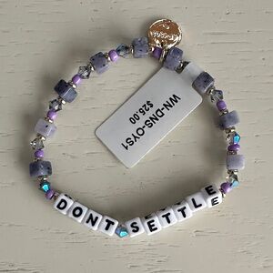 Little Words Project: ‘Don’t Settle’ Bracelet